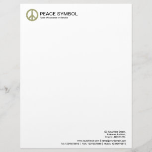 Rough Peace - Khaki Brevhuvud
