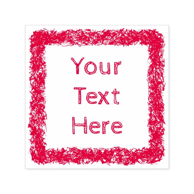 Rough Ram Självfärgande Stämpel (Design)