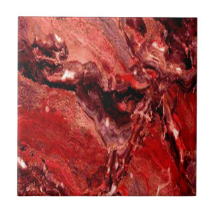 Rough Red Sten Mars Kakelplatta
