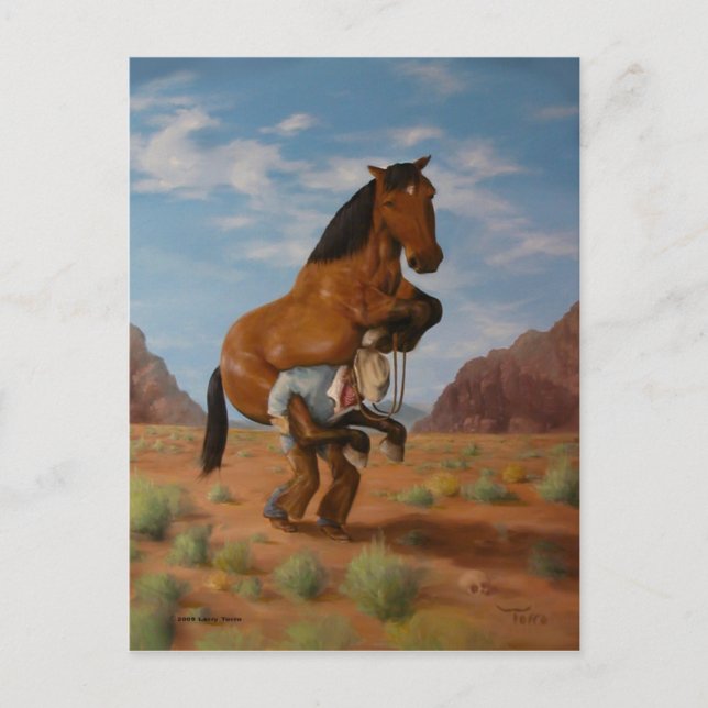 Rough Rider Postcard Vykort (Framsida)