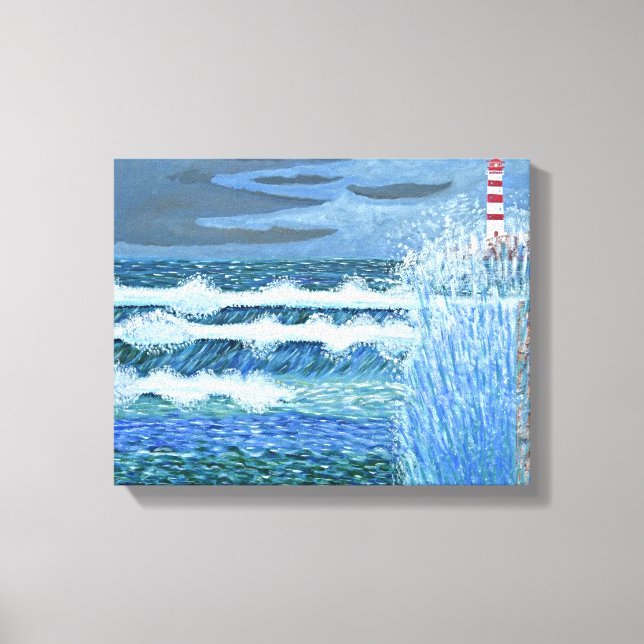 Rough Sea canvas (Framsida)