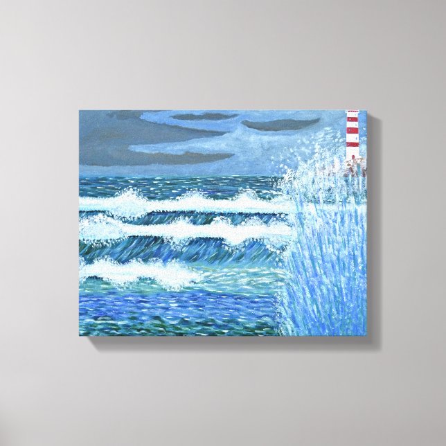 Rough Sea canvas (Framsida)
