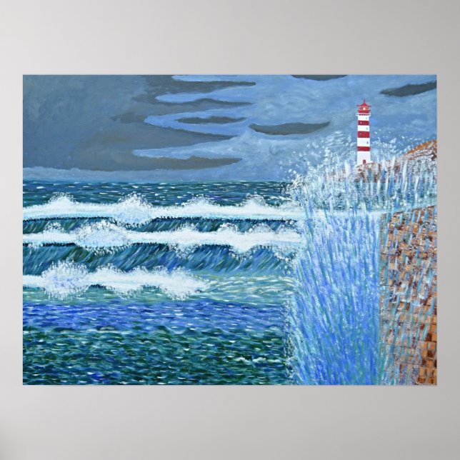 Rough sea po poster (Framsidan)