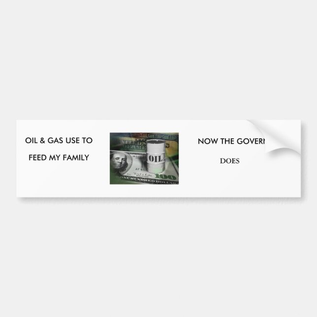 roughneck1 roughneckgovernmenten, OLJA & GASAR Bildekal (Framsidan)