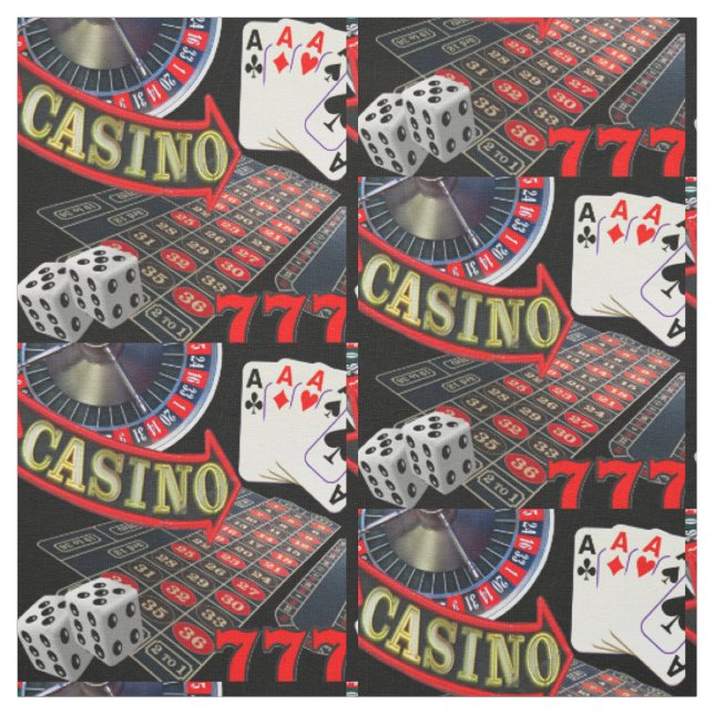 Roulett för tärning för poker för Las Vegas Tyg (Provkarta)