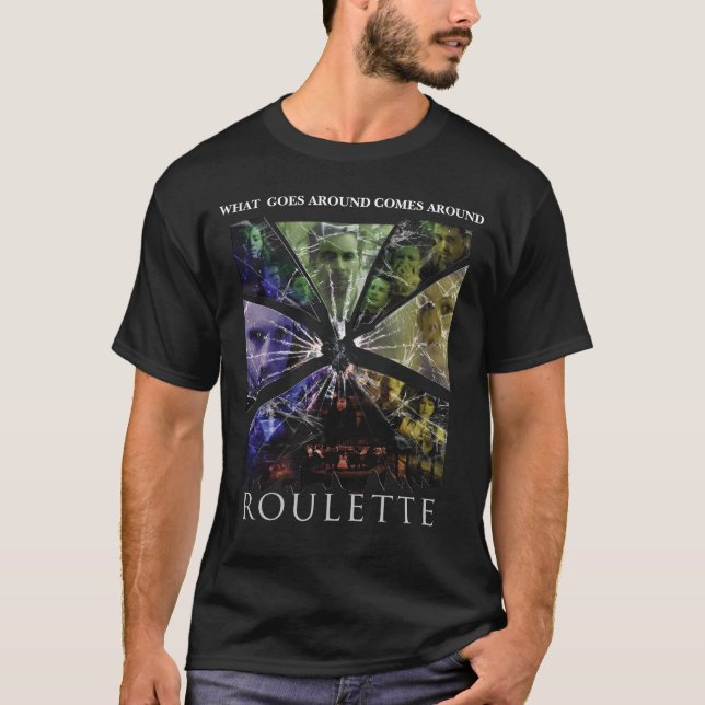 Roulettaffischskjorta T-shirt (Framsida)