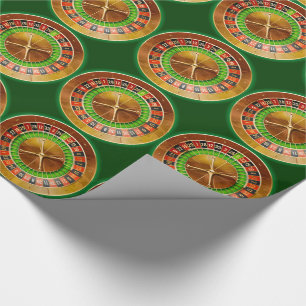 Roulette 1 Omslagning Papper Presentpapper