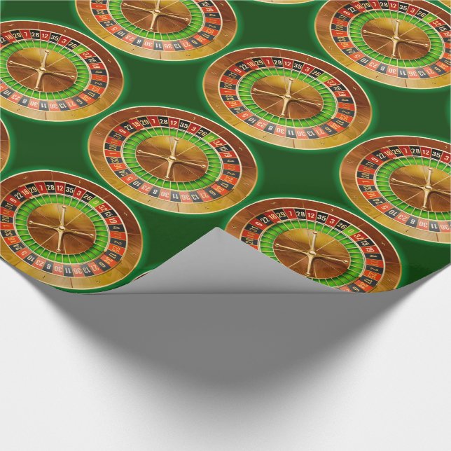 Roulette 1 Omslagning Papper Presentpapper (Hörn)