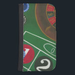 Roulette Bord med Chip och Wheel Samsung S4 Plånboksfodral<br><div class="desc">Spinningshjulet håller all kraft på roulette bord,  men den här målningens kraft är i en verklighetstrogen bild av en kasinoscen. Grönten av filten och färg i chip sätter dig i bord och väntar på ditt vad du ska betala av. Köp ditt exemplar av den här fantastisk idag!</div>