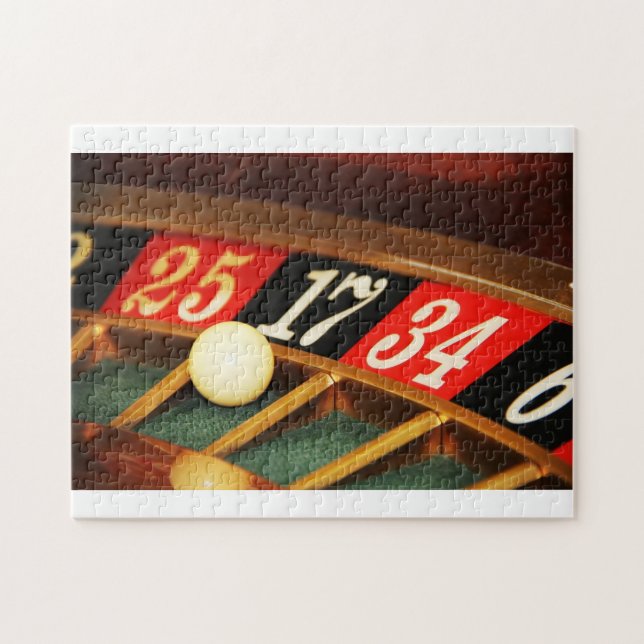 Roulette Jigszawa Puzzle Pussel (Horisontell)
