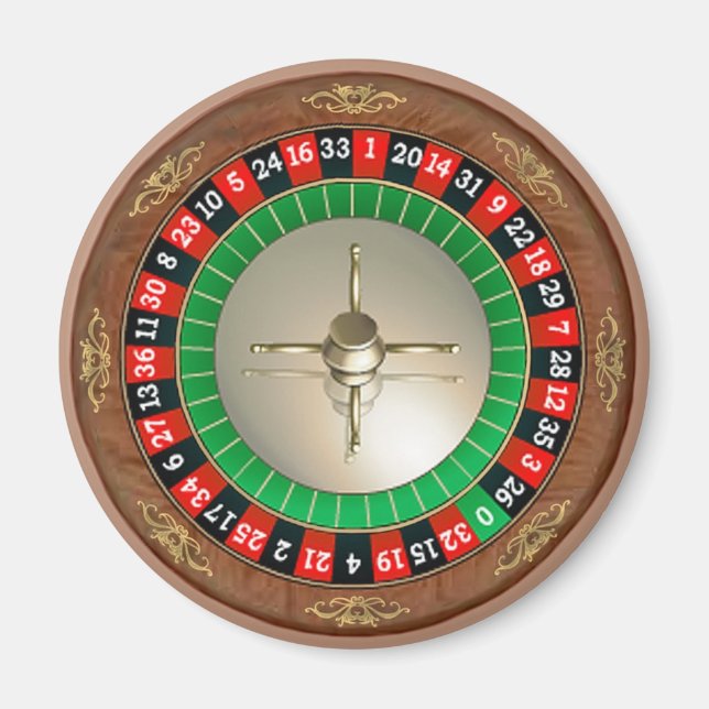 Roulette magnet (Framsidan)