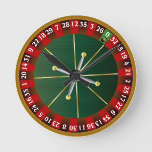 Roulette Rund Klocka
