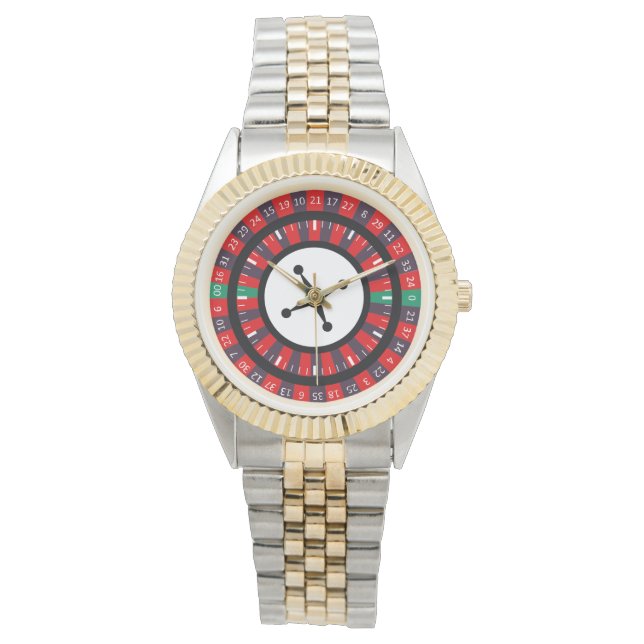Roulette Watch: Whimsical Armbandsur (Framsida)