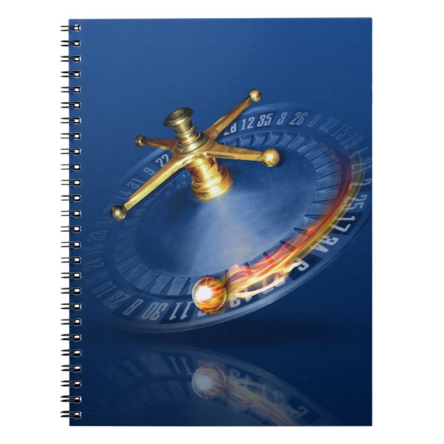 Roulette Wheel Anteckningsbok (Framsidan)
