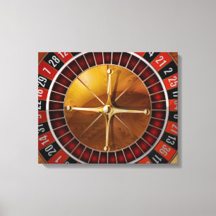 Roulette Wheel Canvastryck
