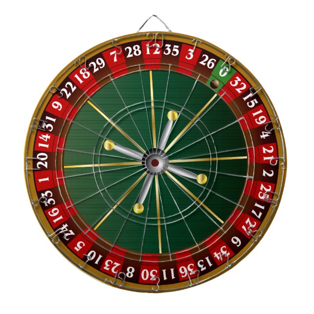 Roulette Wheel Darttavla (Framsidan)