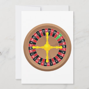 Roulette Wheel-inbjudningar Inbjudningar
