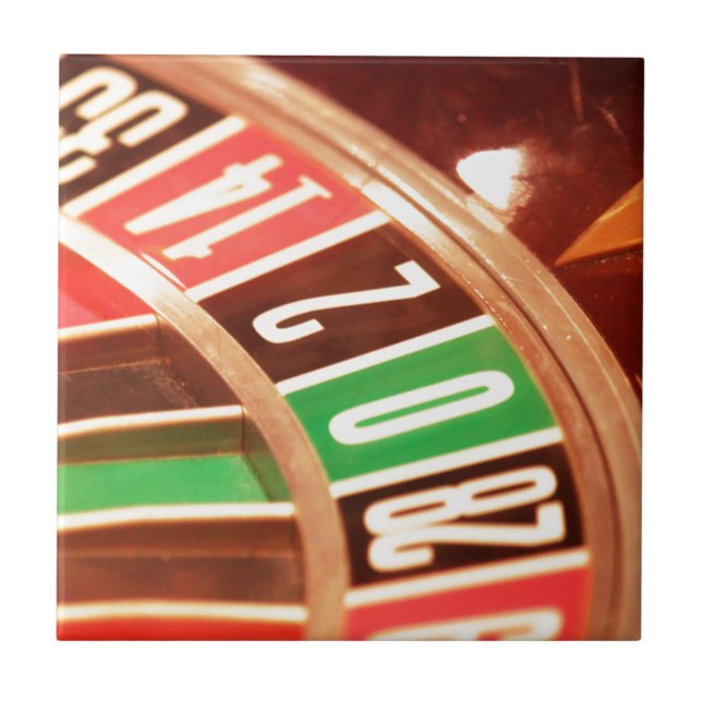 Roulette Wheel Kakelplatta (Framsidan)
