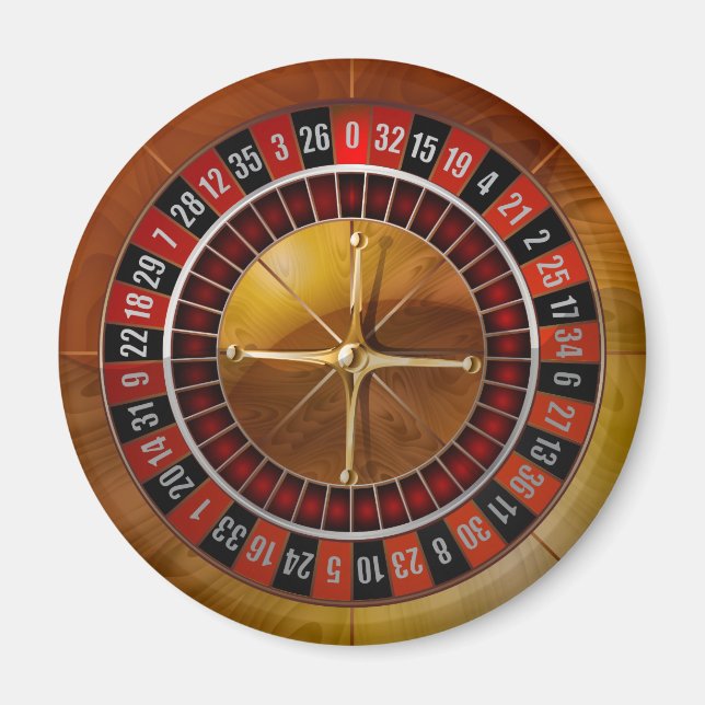 Roulette Wheel Magnet (Framsidan)
