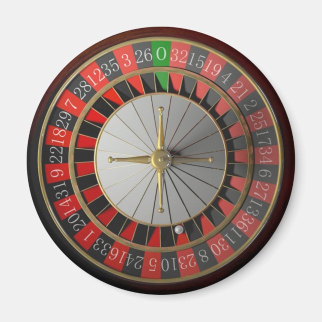 ROULETTE WHEEL MAGNET (Framsidan)