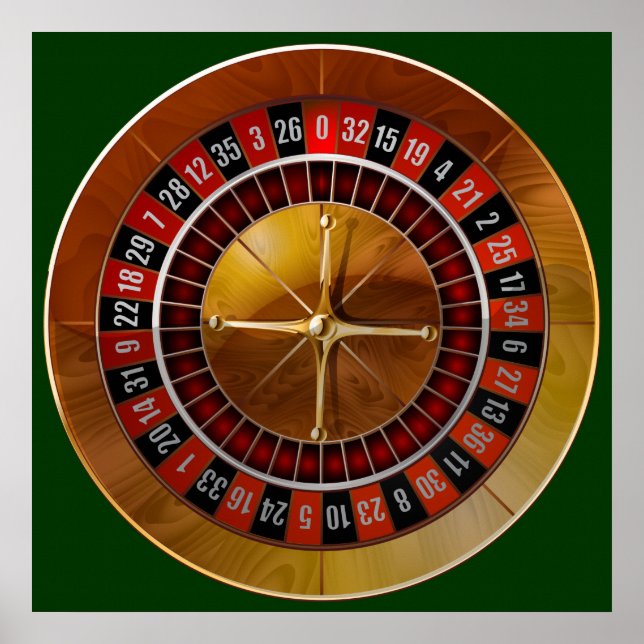 Roulette Wheel Poster (Framsidan)