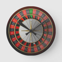 ROULETTE WHEEL RUND KLOCKA