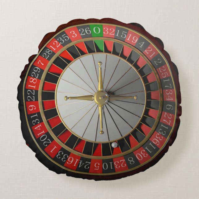 ROULETTE WHEEL RUND KUDDE (Framsidan)