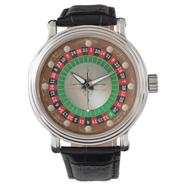 Roulette Wrist Watch Armbandsur (Framsida)
