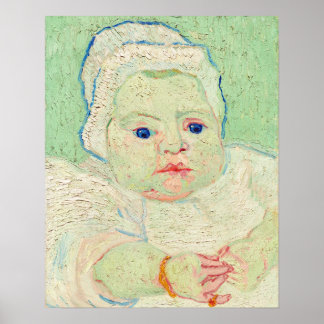 Roulin Baby (1888) av Vincent Van Gogh Poster