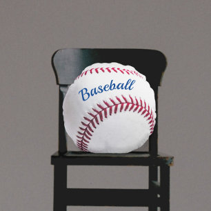 Round Baseball Anpassade Round Rund Kudde