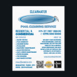 Round Bassäng Design, Swimming Bassäng Städning Se Flygblad<br><div class="desc">Runda Bassäng-designen,  Swimming Bassäng Städning serviceannonseringsutfällaren från Affärskort Store.</div>
