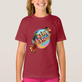 Round Birthday Candy T Shirt