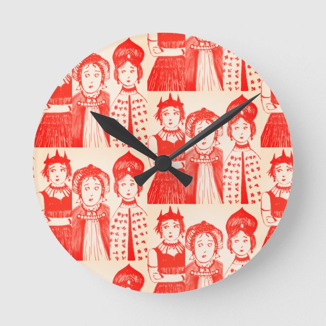 Round Clock Rund Klocka (Framsida)