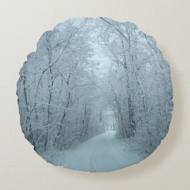 Round Dekorativ kudde (Framsidan)