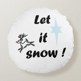 Round Dekorativ kudde