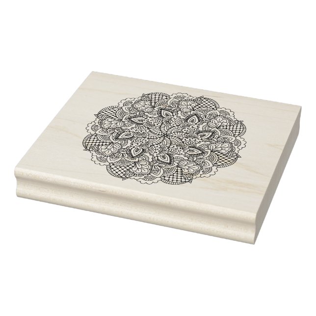 Round Doodle Stämpel (Stämpel)