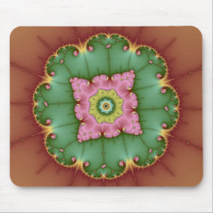 Round - Fractal Mousepad Musmatta