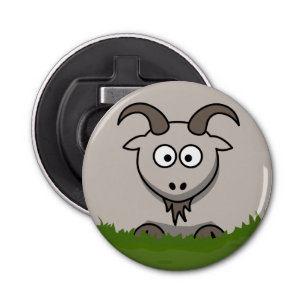 Round Goat Flasköppnare