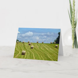 Round Hay Bales på Backe - I Kort