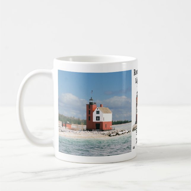 Round Island Light mugg (Vänster)
