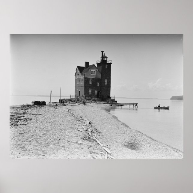 Round Island Light Poster (Framsidan)
