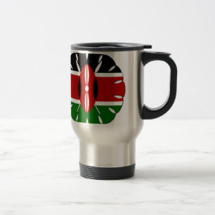 Round Kenyan Motif: En nationell symbol Resemugg