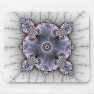 Round Mandelbrot - Fractal Mousepad Musmatta