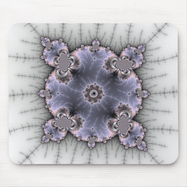 Round Mandelbrot - Fractal Mousepad Musmatta (Framsidan)