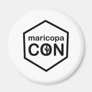 Round MaricopaCon magnet