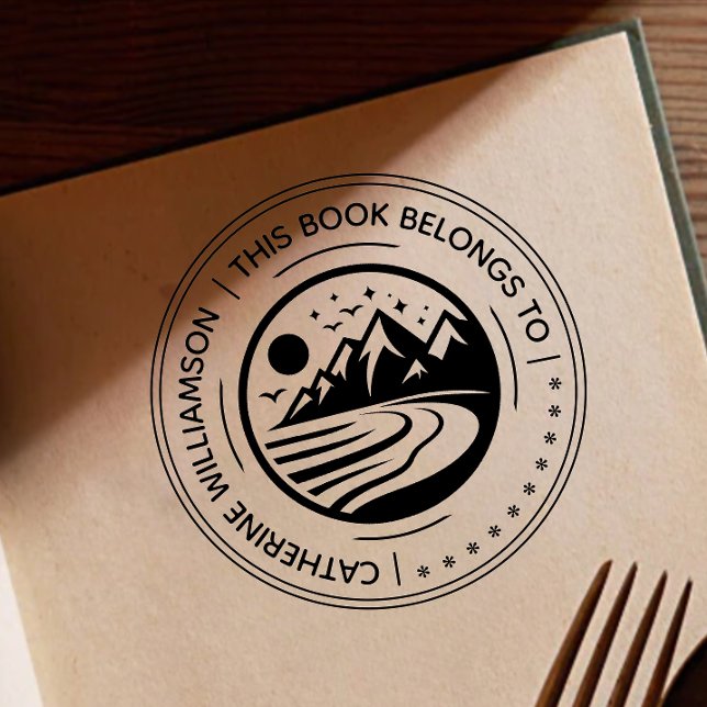 Round Mountain Skiss Den här boken tillhör Stämpel (Skapare uppladdad)