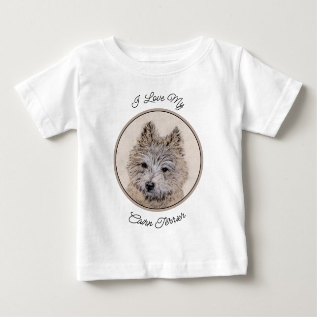round (namn) baby T-Shirt (Framsida)