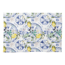 Round,ornate,Spansk panel,Medelhavet,citron,