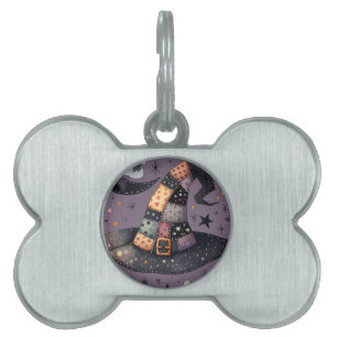 Round Pet-tagg ID-bricka Husdjur
