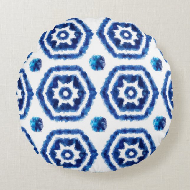 Round Pillow design  Rund Kudde (Framsidan)